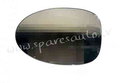 6004542E - only glass, convex, chrome 99->07 L - Spoguļa Stikls - RENAULT TWINGO (1998-2000) Rīga