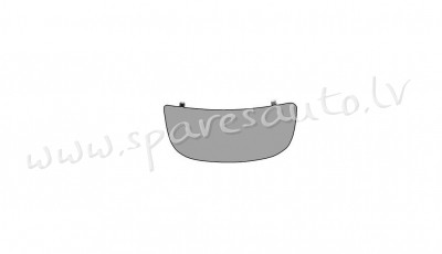 6026557E - 6482750; 4410641; 7701052626; 93160270; 9636500QAL convex, chrome, lower R - Spoguļa Stik Rīga - foto 1