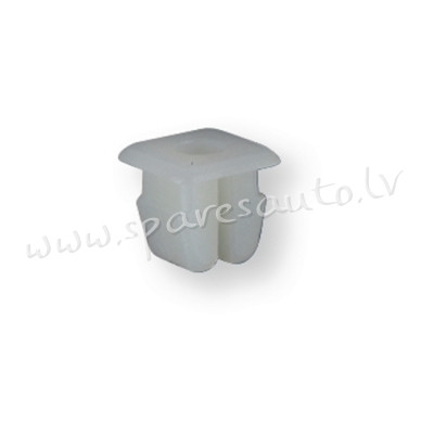 6306075 - a=9,5; b=9,5; c=3; h=8; z=6x7,5 OE: 14187980; 14201980 - Plastmasas Turētāji - UNSORTED PL Rīga - foto 1
