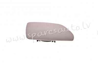6922555M - 6402111; 1Z1857522; 6Q0857522J convex, chrome R - Spoguļa Stikls Ar Pamatni - SKODA OCTAV Rīga