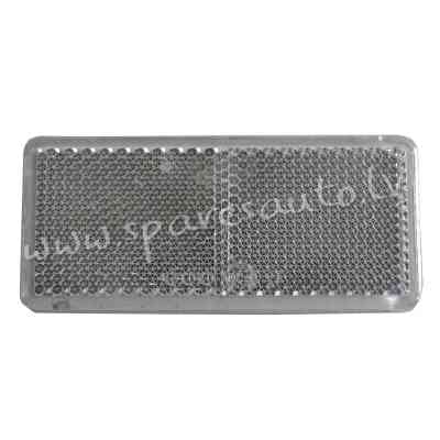 9900976E - balts 89x40mm - Aizmugures Atstarotājs - UNSORTED UNIVERSĀLIE LUKTURI Рига