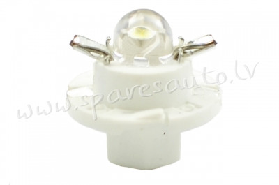 L049W - LED L049W - B8.4D 1xFlux Concave White - Gaismas Diožu - UNSORTED LED BULBS Rīga - foto 1