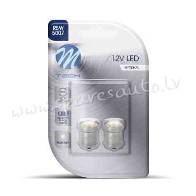 LB088R - Blister 2xLED L088 - 2x Ba15s G18 9xSMD2835 red - Gaismas Diožu - UNSORTED LED BULBS Рига