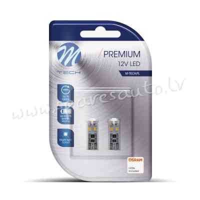 LB312W - M-TECH 2X DIODA LED L312 - W5W 8XSMD3528 CANBUS - Gaismas Diožu - UNSORTED LED BULBS Рига