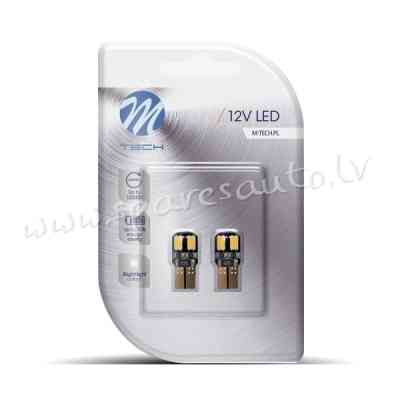 LB323W - Blister 2x LED LB323W - W5W 4xSMD5730 CANBUS White - Gaismas Diožu - UNSORTED LED BULBS Рига