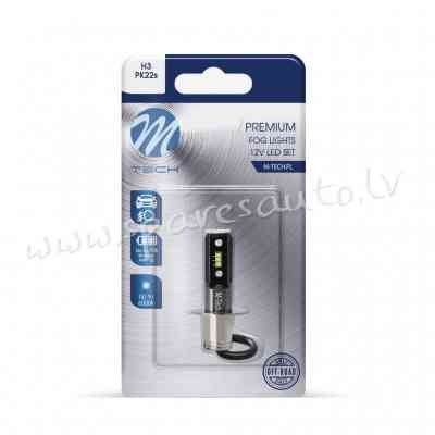 LB503W-01B - H3 Blister 1x LED H3 6x1616SMD, 3W 280Lm - Spuldzite Led - UNSORTED LED BULBS Рига