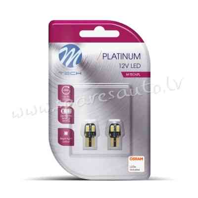 LB806W - Blister 2x LED L806W - W5W CANBUS 4xSMD5630 White - Gaismas Diožu - UNSORTED LED BULBS Rīga