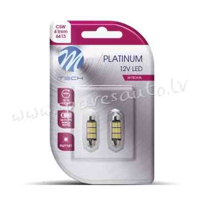 LB816WW - Blister 2x LED L816WW - C5W 41mm 9xSMD5630 Warm White - Gaismas Diožu - UNSORTED LED BULBS Rīga