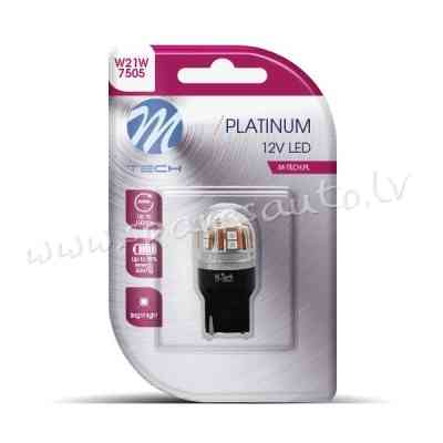 LB828R-01B - Blister 1x Diode LED L828R - T20 Single Beam 15x2835SMD CANBUS Red 12-24V - Gaismas Dio Rīga