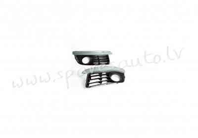 PVW99069GAL - Euro type, w/o fog lamp holes, w/chrome moulding
 L - Reste Bamperā - VW GOLF V VARIAN Рига