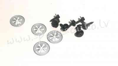 RX1295 - set 12pc. - Plastmasas Turētāji - UNSORTED PLASTMASAS TURĒTĀJS Рига