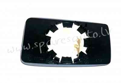 SADM1003(K)AR -  EDA PARTS, unheated, Blue glass, CONVEX R - Spoguļa Stikls Ar Pamatni - AUDI 80  B3 Rīga