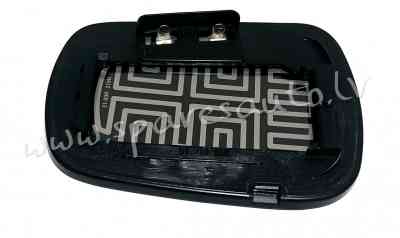SFDM1017ER - heated, convex, chrome, 02->05 R - Spoguļa Stikls Ar Pamatni - FORD FIESTA VI (2002-200 Рига
