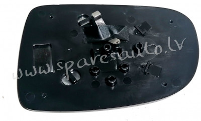 SOPM1008CR - 'OEM: 1426526' EDA PARTS, (00-06), unheated, chromed glass, CONVEX R - Spoguļa Stikls A Рига - изображение 1