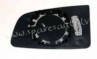 SOPM1010ER - heated, convex, chrome R - Spoguļa Stikls Ar Pamatni - OPEL OMEGA  B (1999-2003) Рига