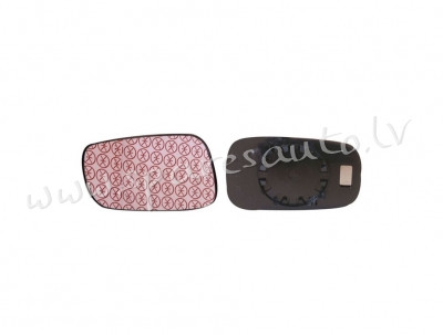 SRNM1010CL - aspherical, chrome L - Spoguļa Stikls Ar Pamatni - RENAULT CLIO (2005-2009) Рига - изображение 1