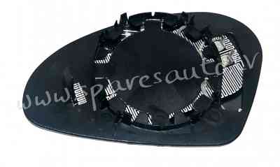 SSTM1007ER - 03-> heated, convex, chrome R - Spoguļa Stikls Ar Pamatni - SEAT TOLEDO II (1999-2004) Рига