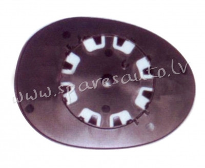 STYM1022CL - convex, chrome L - Spoguļa Stikls Ar Pamatni - TOYOTA AYGO (2005-2012) Рига - изображение 1