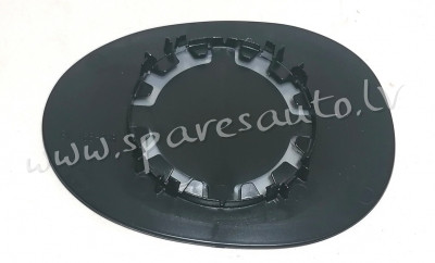 STYM1022CR - convex, chrome R - Spoguļa Stikls Ar Pamatni - TOYOTA AYGO (2005-2012) Рига - изображение 1