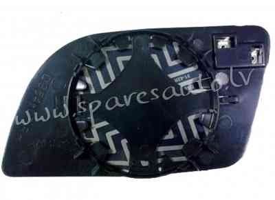 SVWM1014EL - heated, chromed glass, ASPHERICAL L - Spoguļa Stikls Ar Pamatni - VW POLO  IV (2001-200 Рига