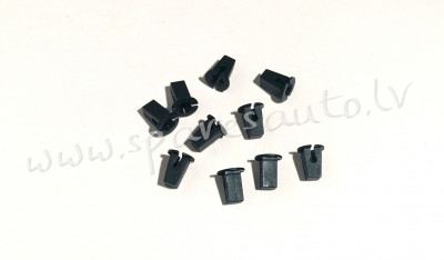 T061(10) - a - 12mm, b - 7mm, c - 11mm, d - 4mm, e - 2mm 811807577C - Plastmasas Turētāji - UNSORTED Рига - изображение 1