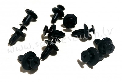 T1135(10) - Honda: Many models - Wheel arch cover, Protections - Plastmasas Turētāji - UNSORTED PLAS Рига - изображение 1