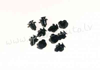 T1151(10) - 10pc. - Plastmasas Turētāji - UNSORTED PLASTMASAS TURĒTĀJS Рига