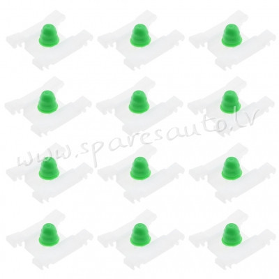 T316(10) - 38mm x 34mm x 16mm, Ø - 10mm - Plastmasas Turētāji - UNSORTED PLASTMASAS TURĒTĀJS Рига - изображение 1