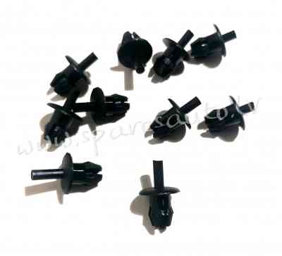 T396(10) - 10pc. - Plastmasas Turētāji - UNSORTED PLASTMASAS TURĒTĀJS Рига