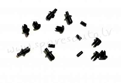 T425(10) - 10pc. - Plastmasas Turētāji - UNSORTED PLASTMASAS TURĒTĀJS Рига