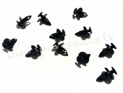 T643(10) - 10pc. - Plastmasas Turētāji - UNSORTED PLASTMASAS TURĒTĀJS Рига