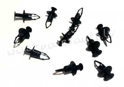 T649(10) - 10pc. - Plastmasas Turētāji - UNSORTED PLASTMASAS TURĒTĀJS Rīga