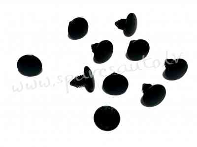 T653(10) - 10pc. - Plastmasas Turētāji - UNSORTED PLASTMASAS TURĒTĀJS Rīga