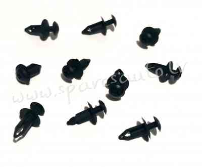 T697(10) - 10pc. - Plastmasas Turētāji - UNSORTED PLASTMASAS TURĒTĀJS Rīga