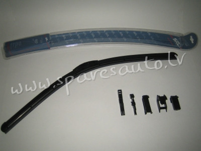 W1F610L - 610 SRL, 610mm, blister packs, 5 adapters, Q7 06->09, right - Logu Tīrīšanas Slotiņas - UN Rīga - foto 1