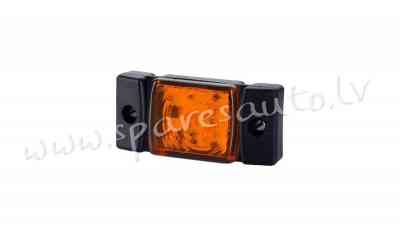 WMLHOR141 - HORPOL LED marker light - HOR40 LD141 orange 12/24V ECE - Papildlukturis Marķieris - UNS Rīga
