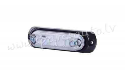 WMLHOR370 - HORPOL LED position light - HOR32 LD370 white 12/24V ECE - Papildlukturis Marķieris - UN Rīga