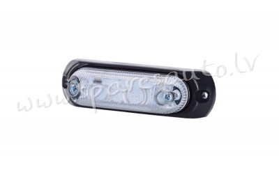 WMLHOR370 - HORPOL LED position light - HOR32 LD370 white 12/24V ECE - Papildlukturis Marķieris - UN Rīga - foto 1