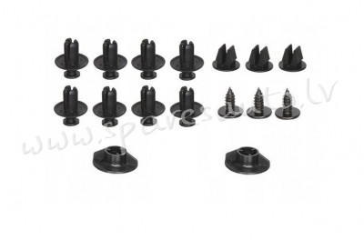 ZDN4015 - OE: 12493-06207B; 86593-34500; 86848-22000; 86848-C8000 SET 16PC. - Plastmasas Turētāji Ko Рига - изображение 1