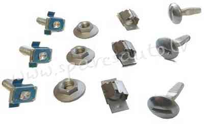 ZPS2351 - OE: 6936C9; 698403; 703016; 703018 - Plastmasas Turētāji Komplekts - UNSORTED PLASTMASAS T Rīga
