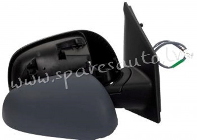 VDSM1009EL - 'OEM: 96302BH00B' TYC, electric, heated, chromed glass, CONVEX, primed L - Sānskata Spo Rīga - foto 1