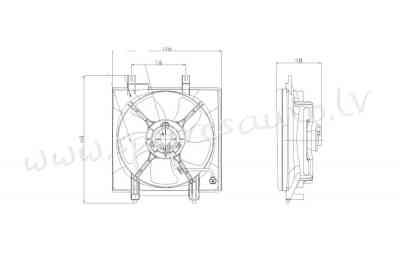 RDSB67004A0 - 'OEM: 73310AG000' without turbo - Kondicioniera Difuzors - SUBARU OUTBACK  BP (2003-20 Rīga