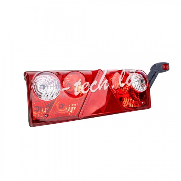 WTL102 - Combined lamp with homologation ECE 7-pin ASS2.1 classic bulbs 24V Rīga - foto 1