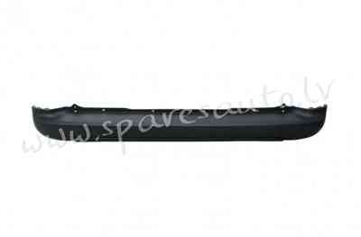 PCT041146BA - 'OEM: 7410CJ' with spoiler holes, Black - Aizmugurējais Bampers - PEUGEOT PARTNER (200 Rīga