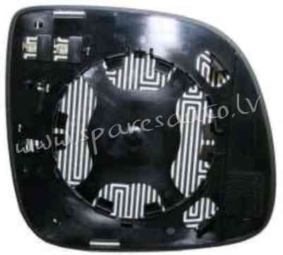 SVWM1052EL - 'OEM: 7L6857521K' EDA PREMIUM, heated, chromed glass, ASPHERICAL, small L - Spoguļa Sti Рига