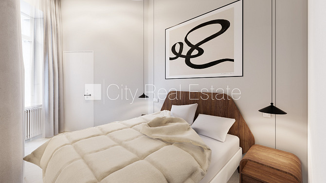 Renovēta māja, fasāde ar dekoratīvo apmetumu, slēgts pagalms, balkons 2 m2, logi vērsti uz Rīga - foto 3
