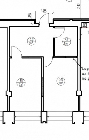 Iznomā biroja telpas Elijas ielā 17.  + renovēta biroju ēka + kopējā platība  40,9 m2 + Rīga - foto 8