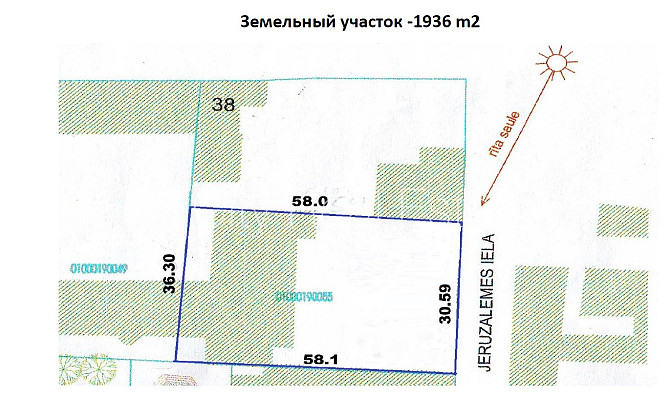 Фасадный дом, реновированный дом, благоустроенный озеленённый двор, закрытый Рига - изображение 7