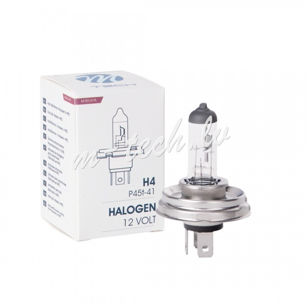 Z127 - M-TECH Halogen bulb H4 12V 100/90W P45t Rīga - foto 1