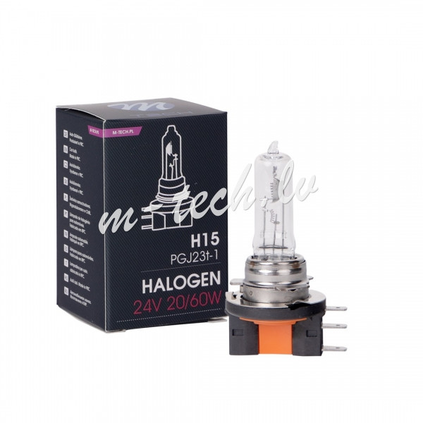 Z963 - M-TECH Halogen bulb H15 24V 20/60W PGJ23t-1 Rīga - foto 1